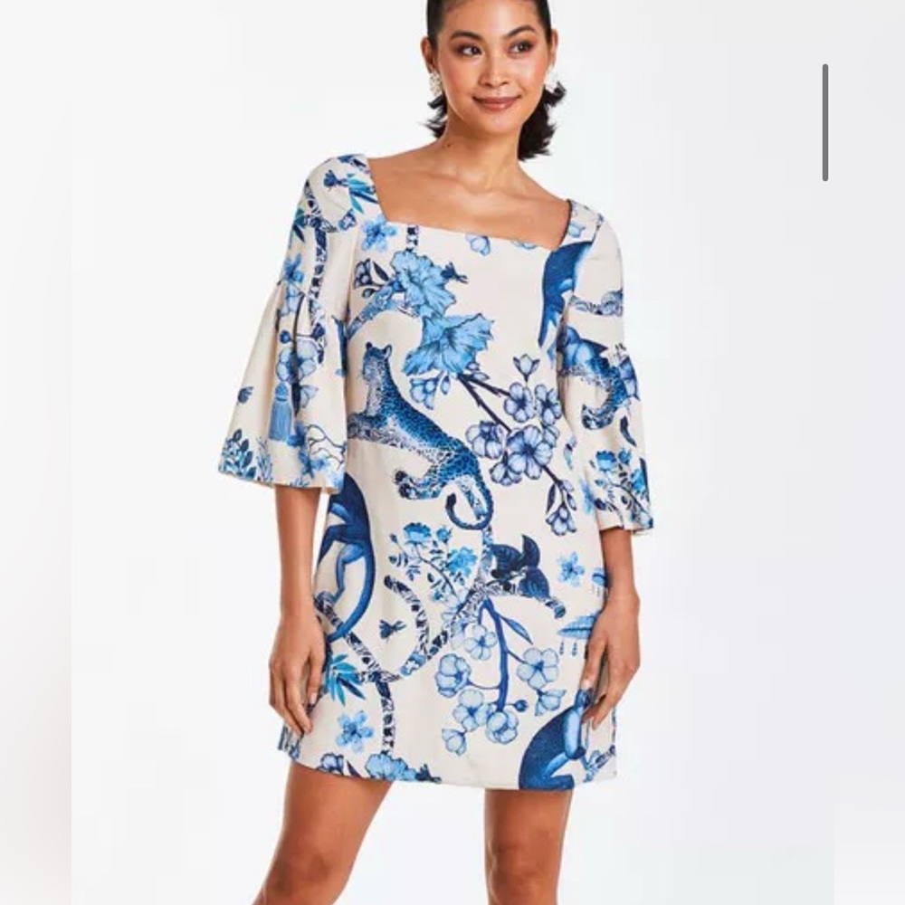 Mestiza Vivienne Mini Printed Dress XL
